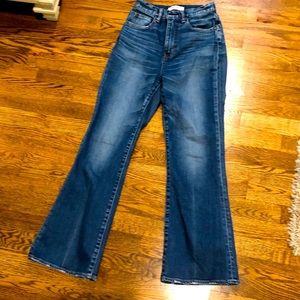 MOUSSY Crop Flare jeans